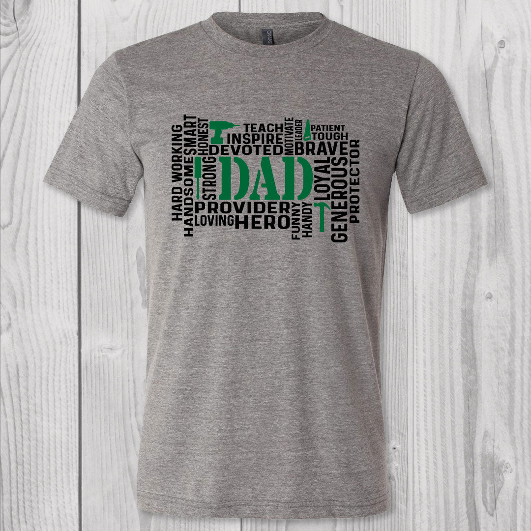Dad is...