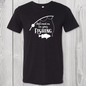 You and Me Going Fishing in the Dark Shirt Mens Fishing Shirt